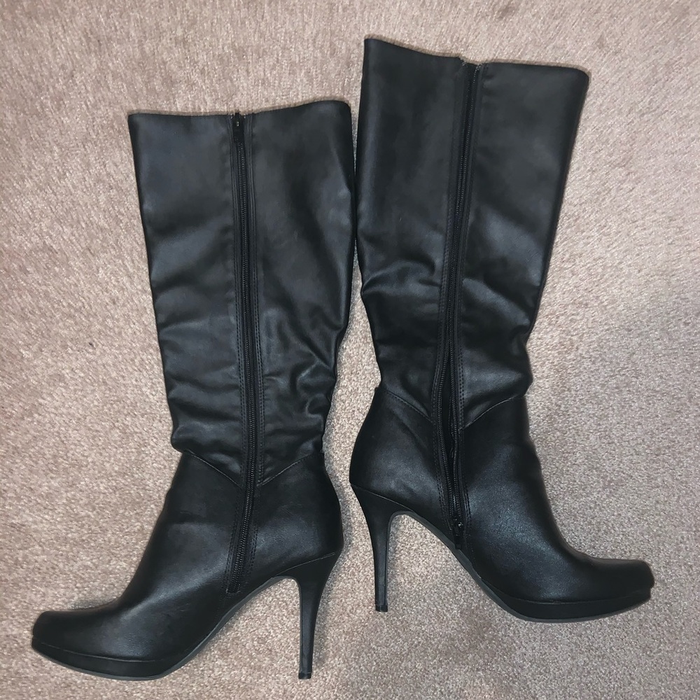 Black boots